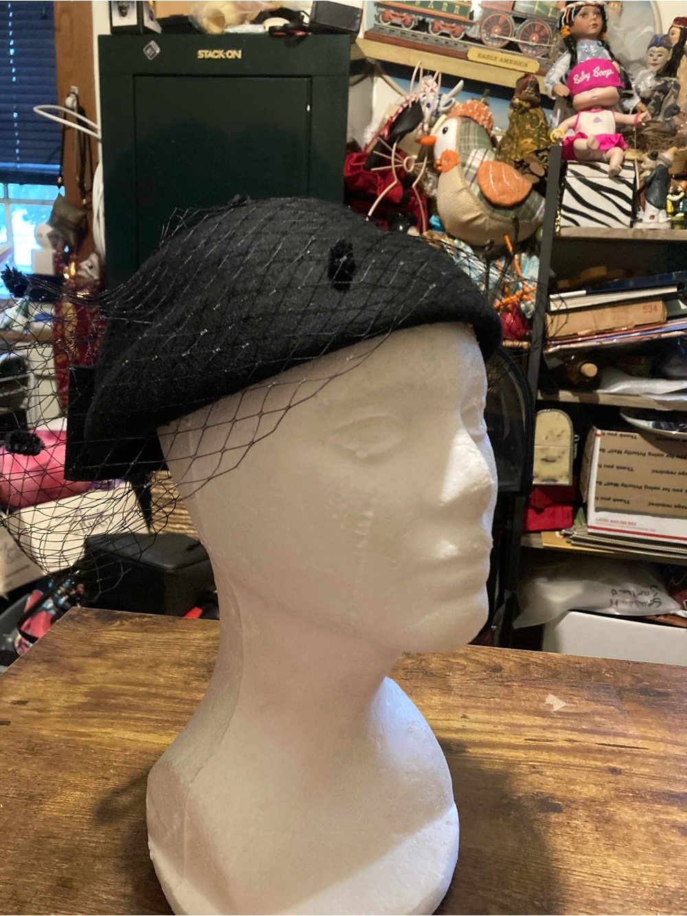 Retro Juliette cap for women - Picture 4 of 8